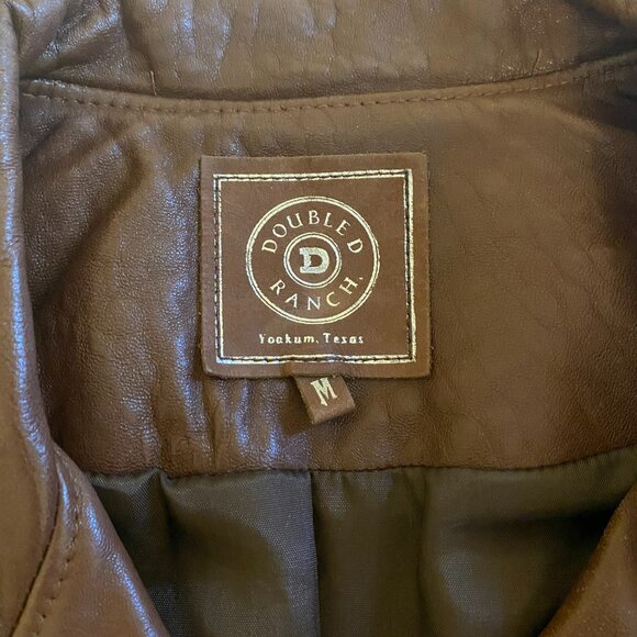 Double D Ranch Leather Fringe Jacket - Picture 5 of 9